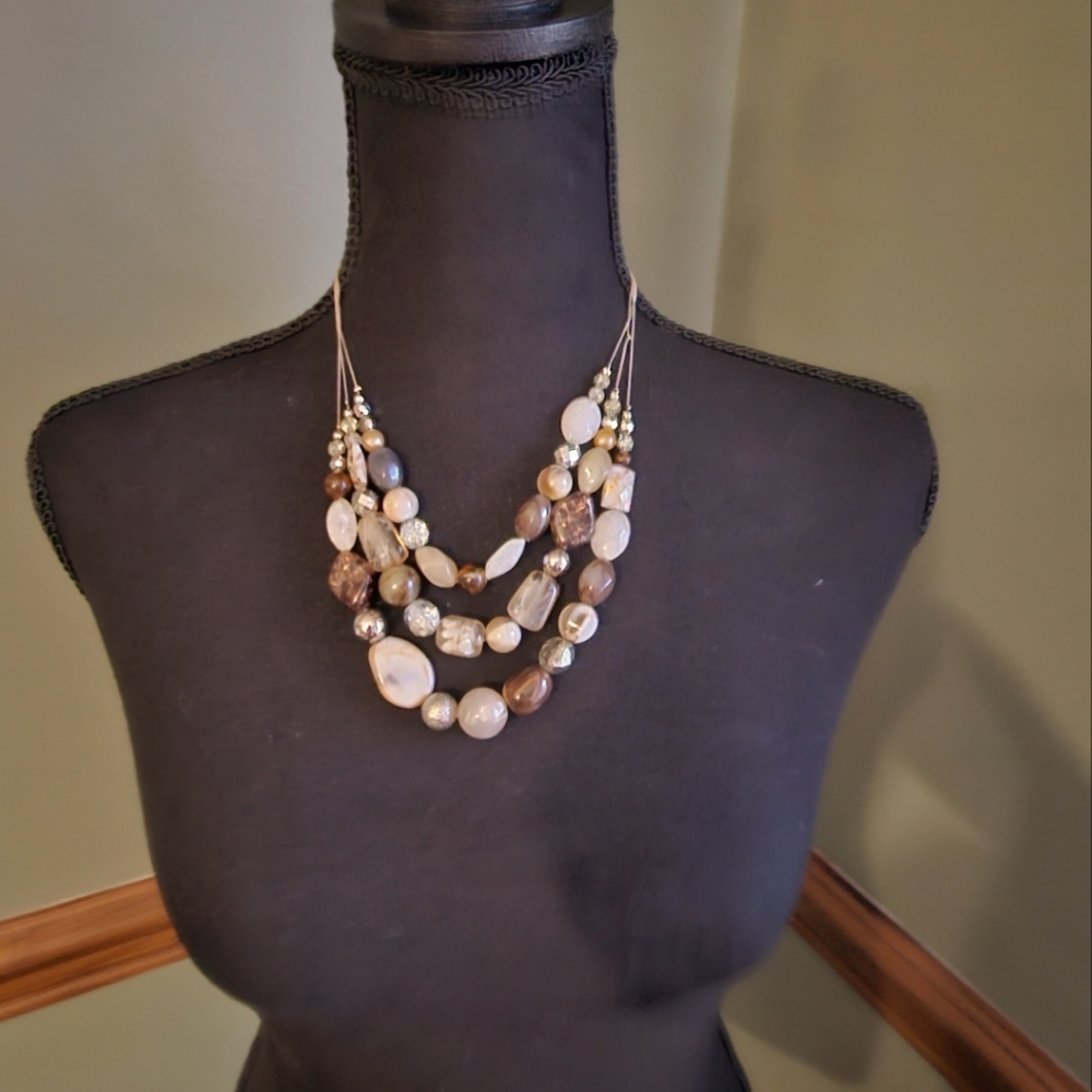 Necklace, bracelet, earring set